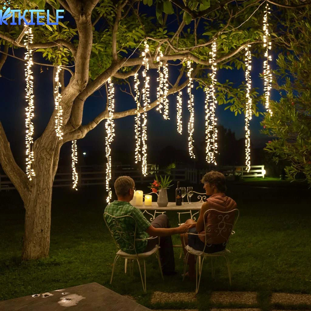LED Icicle String Lights – Christmas & Party Decor