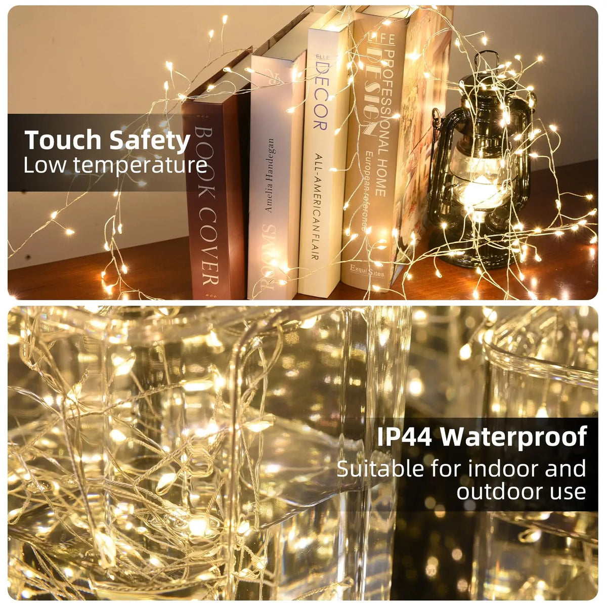 LED Firecracker String Lights – Christmas & Party Decor