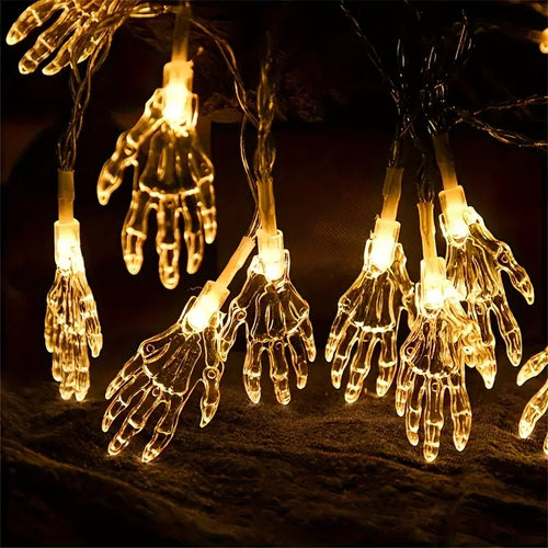Ghost Hand LED String Lights