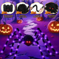 Halloween Giant Light-Up Spider Decoration