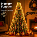 USB Christmas Tree String Lights – 8 Modes, Full Coverage