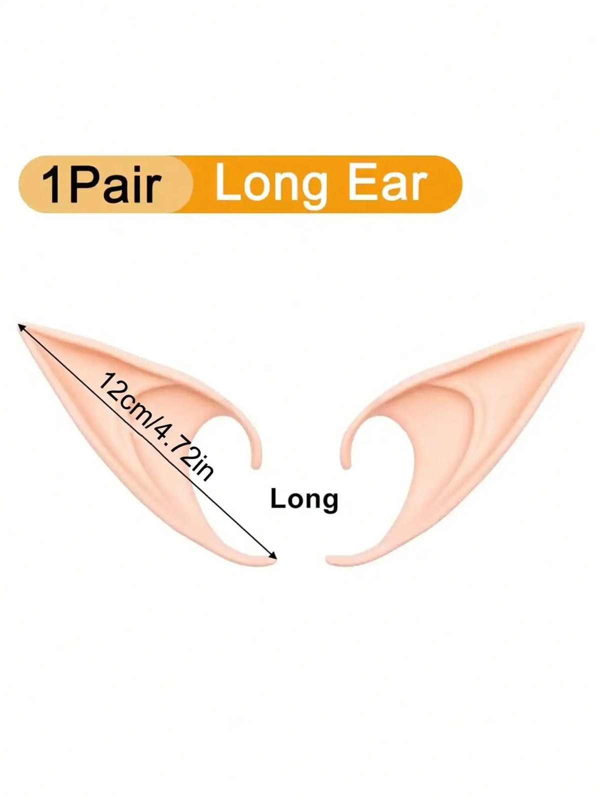 Cosplay Fairy Pixie Elf Ears – 1/2/4 Pairs