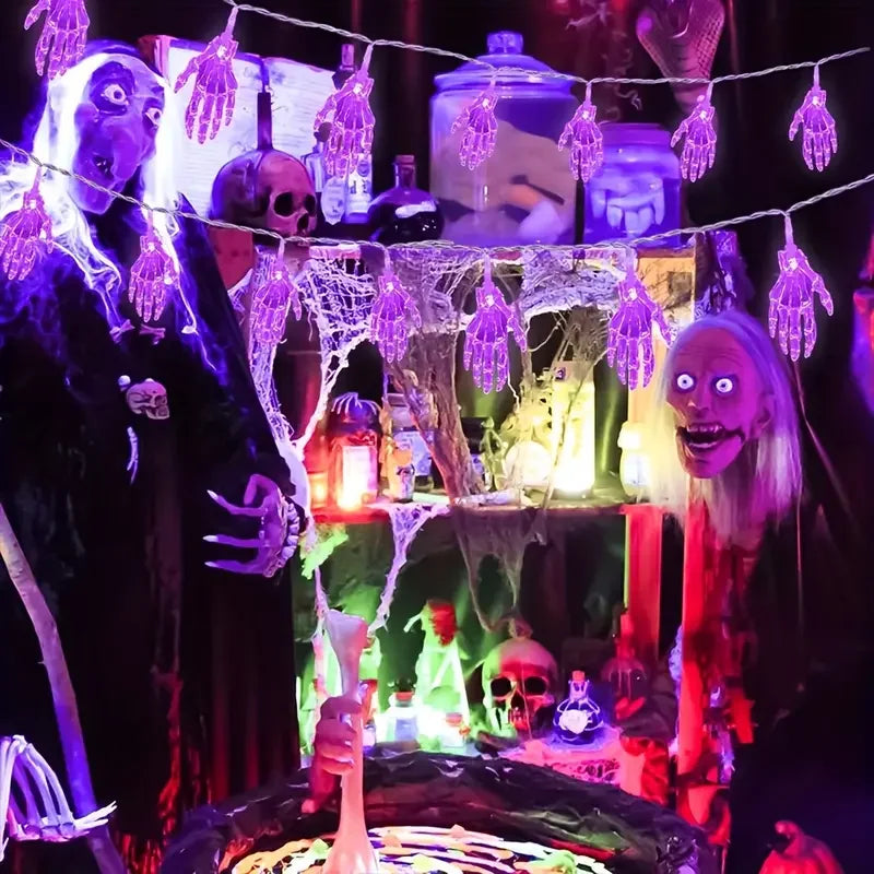 Ghost Hand LED String Lights