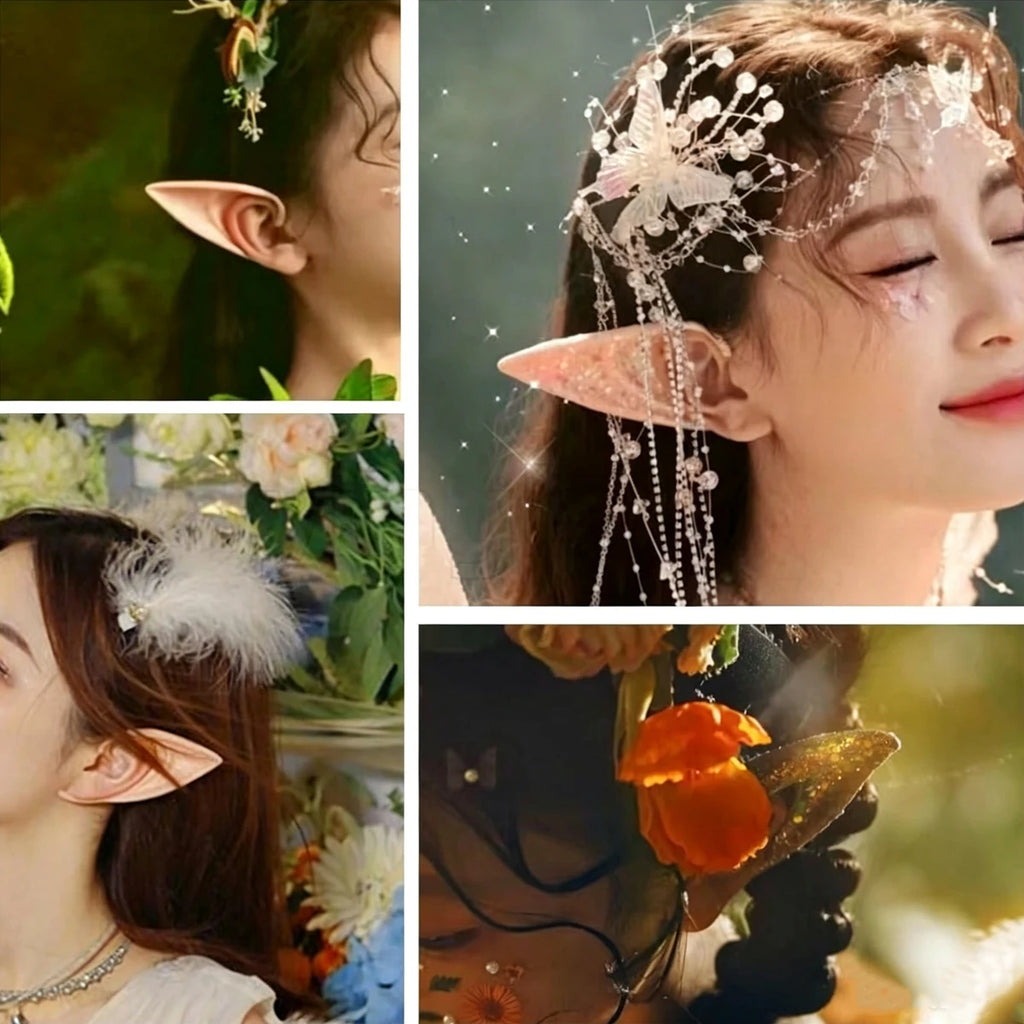 Cosplay Fairy Pixie Elf Ears – 1/2/4 Pairs