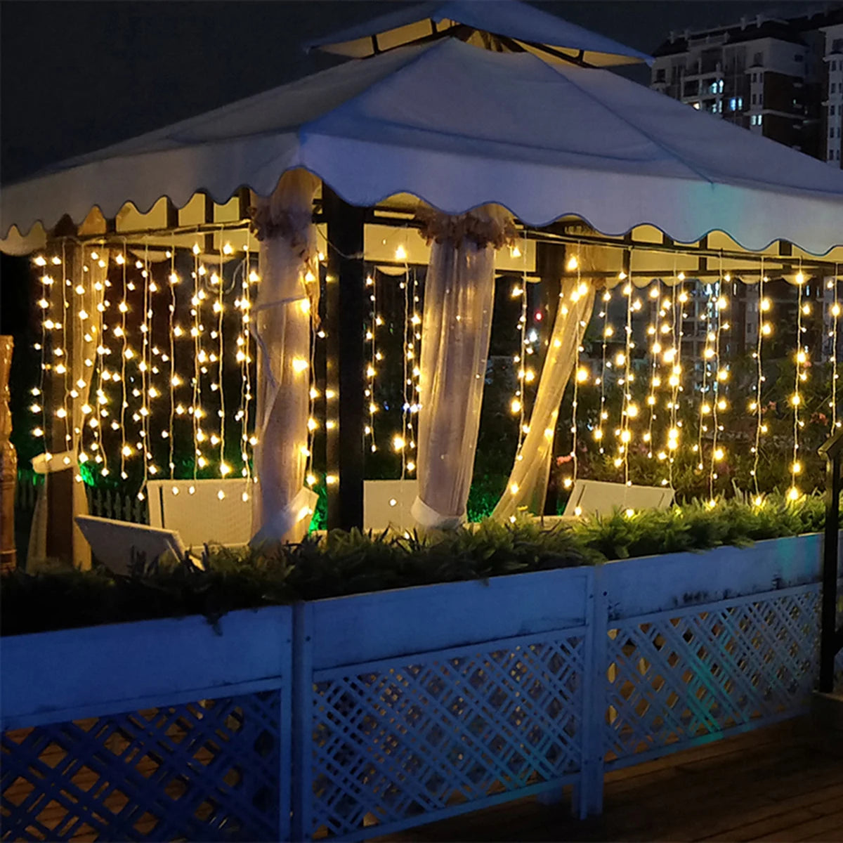 LED Icicle Fairy Lights – Christmas & Party Garland