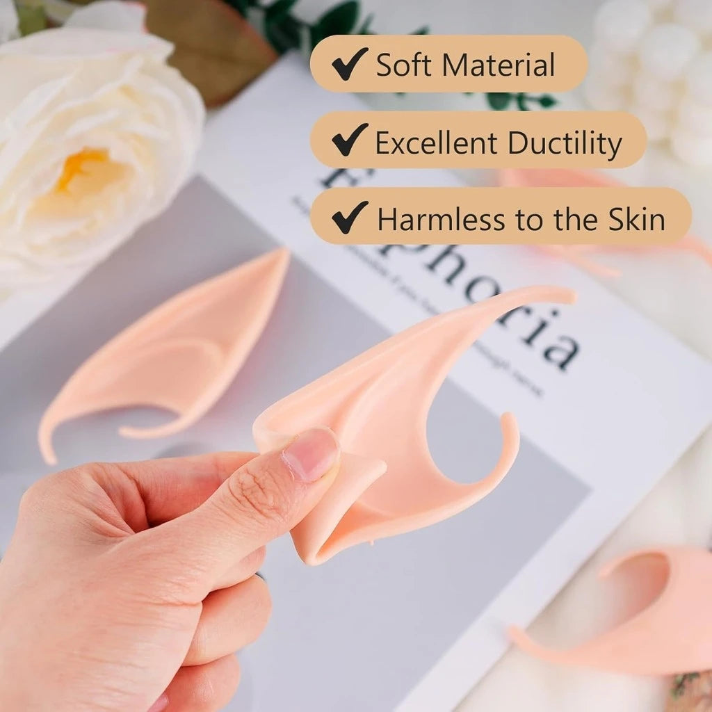 Cosplay Fairy Pixie Elf Ears – 1/2/4 Pairs