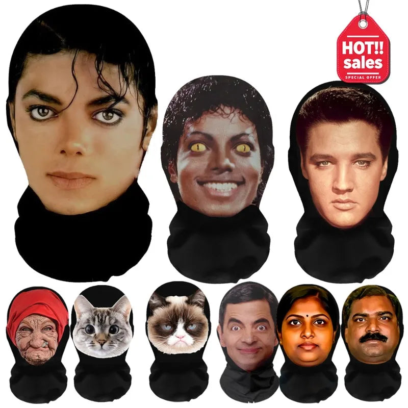 Michael Jackson Halloween Face Mask