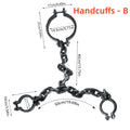 Halloween Prisoner Chains & Handcuffs – Jail Costume Cosplay Props