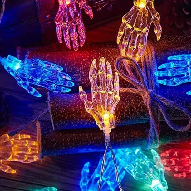 Ghost Hand LED String Lights