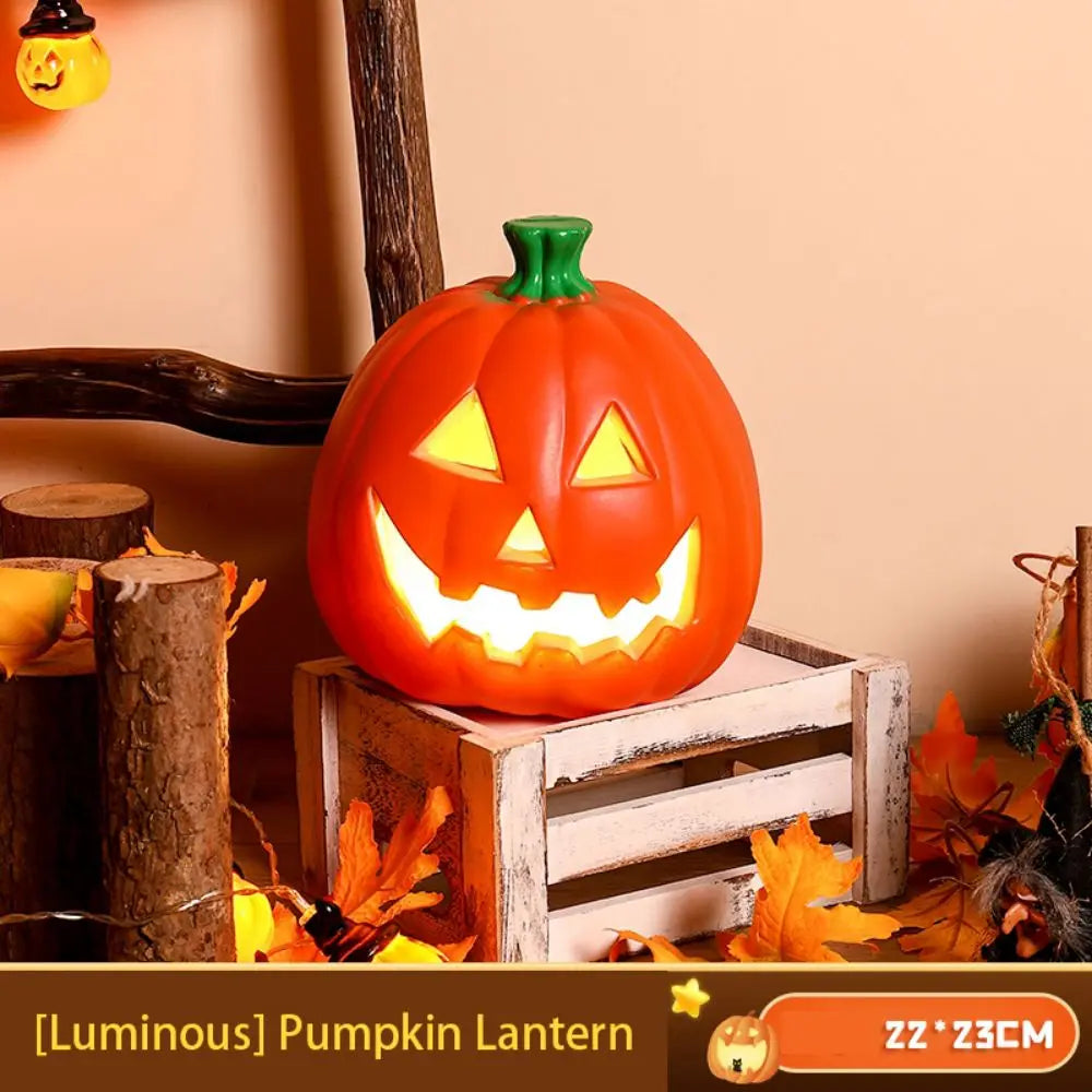Halloween Glow Pumpkin Lamp Decoration
