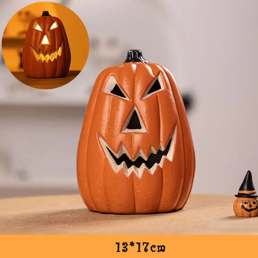 Halloween Glow Pumpkin Lamp Decoration