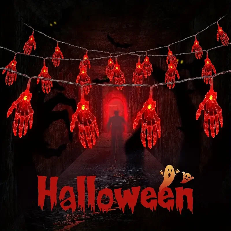 Ghost Hand LED String Lights