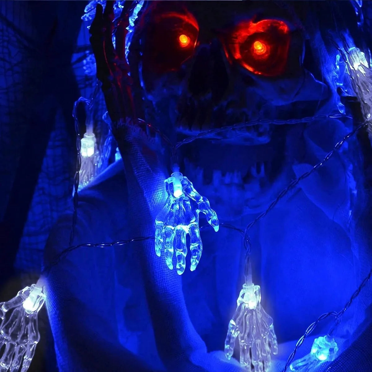 Ghost Hand LED String Lights