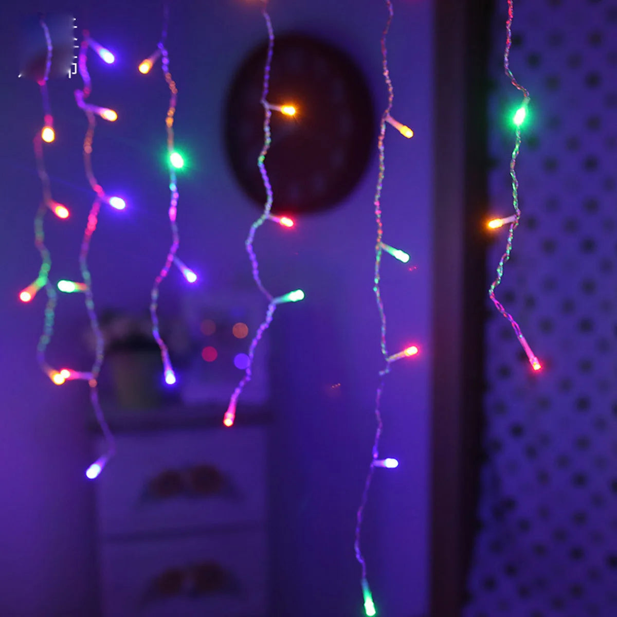 LED Icicle Fairy Lights – Christmas & Party Garland