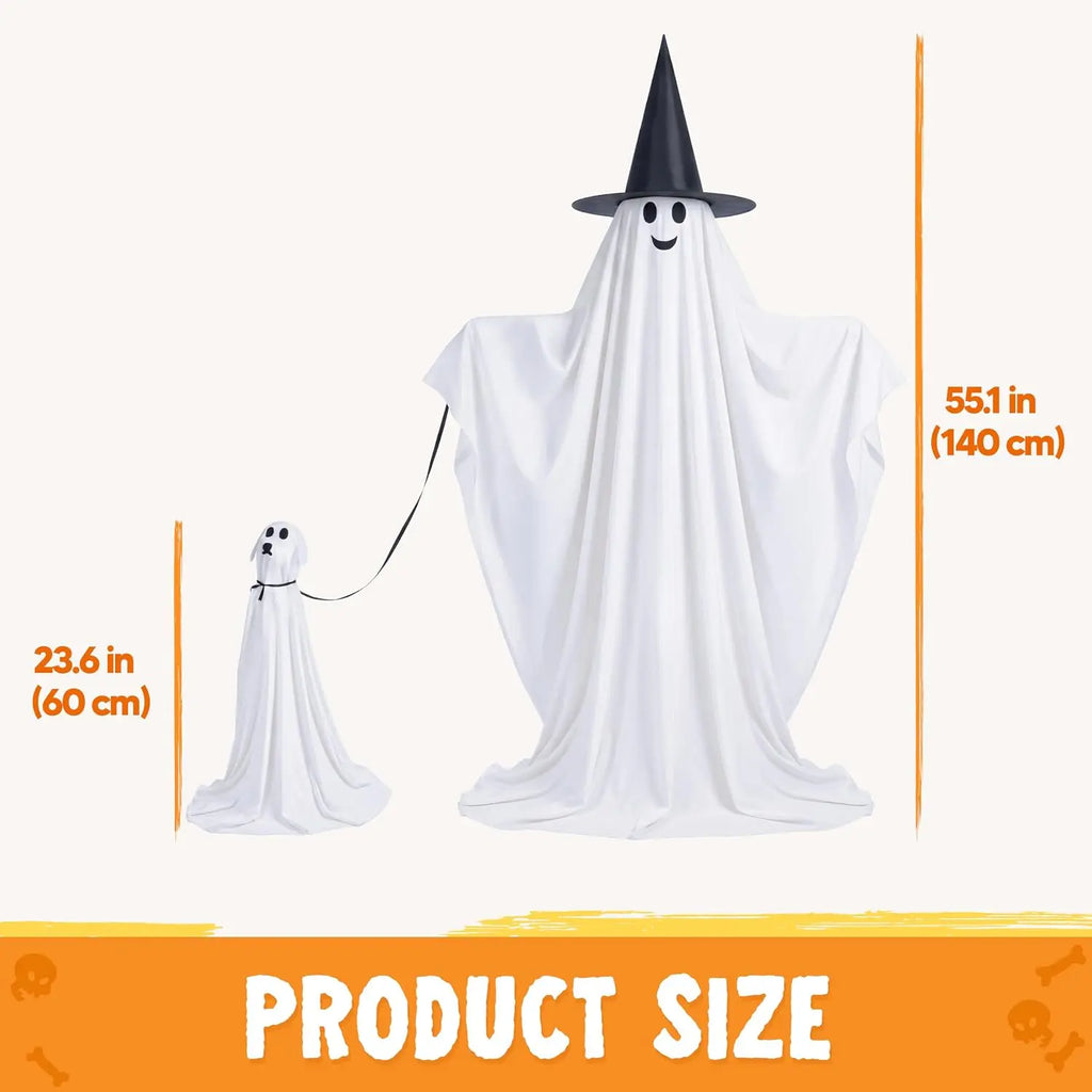 Halloween LED Ghost Yard Decorations – 2pcs