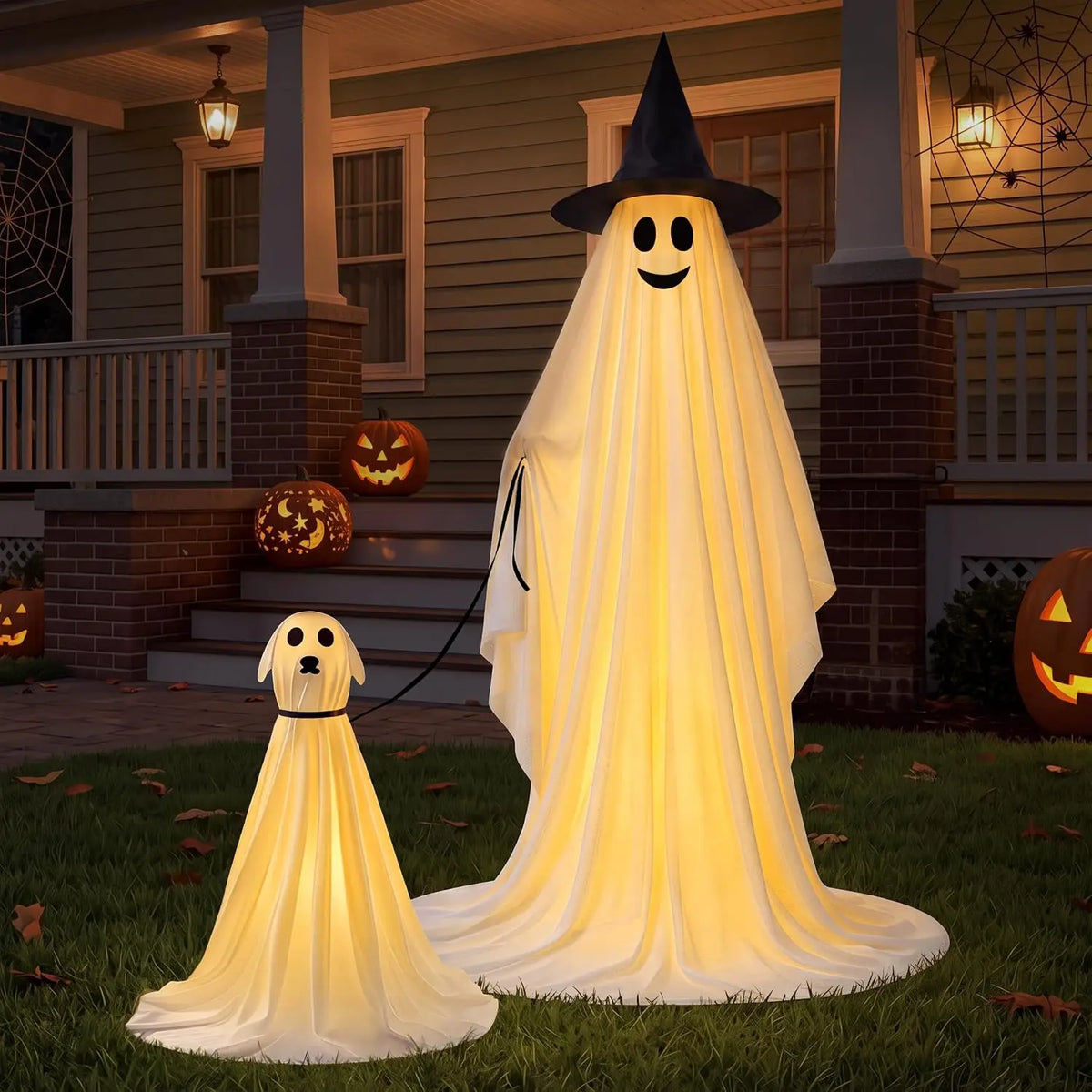 Halloween LED Ghost Yard Decorations – 2pcs