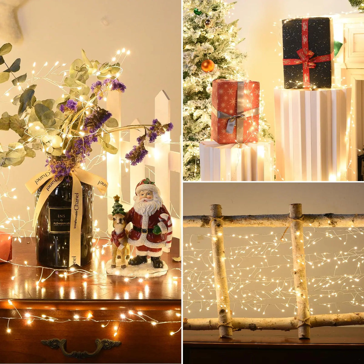 LED Firecracker String Lights – Christmas & Party Decor