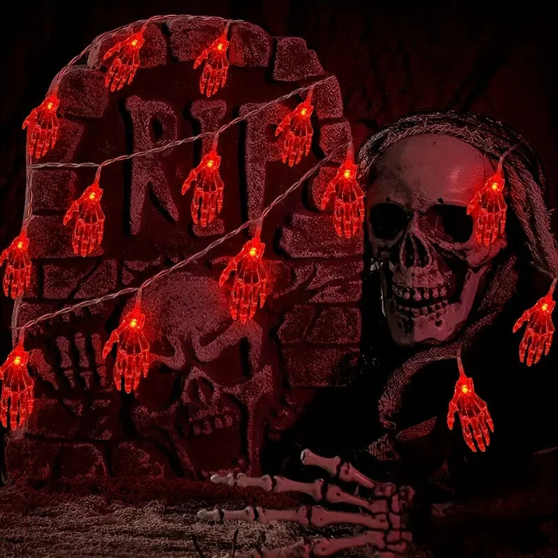 Ghost Hand LED String Lights