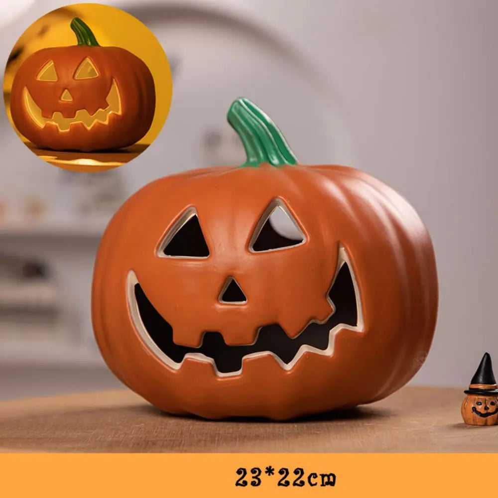 Halloween Glow Pumpkin Lamp Decoration