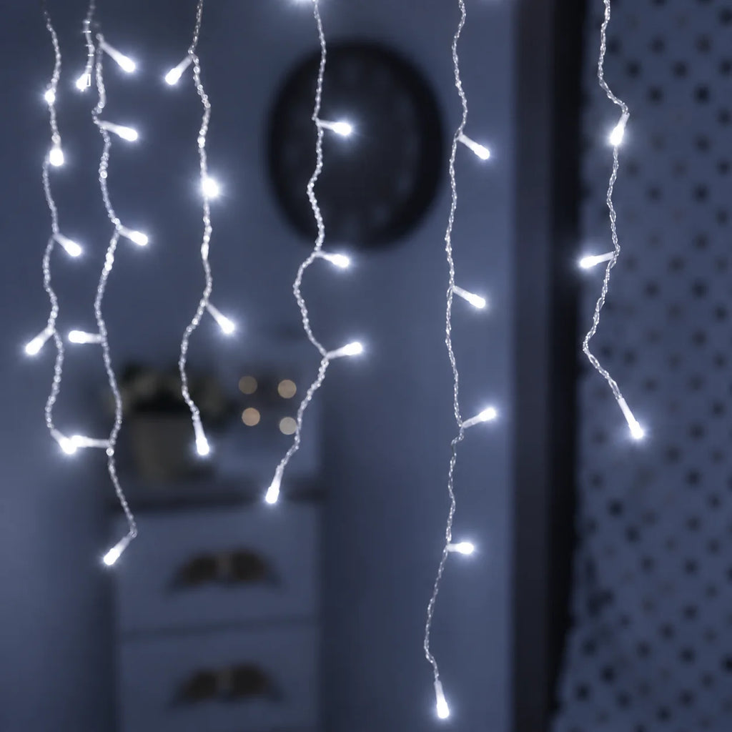 LED Icicle Fairy Lights – Christmas & Party Garland