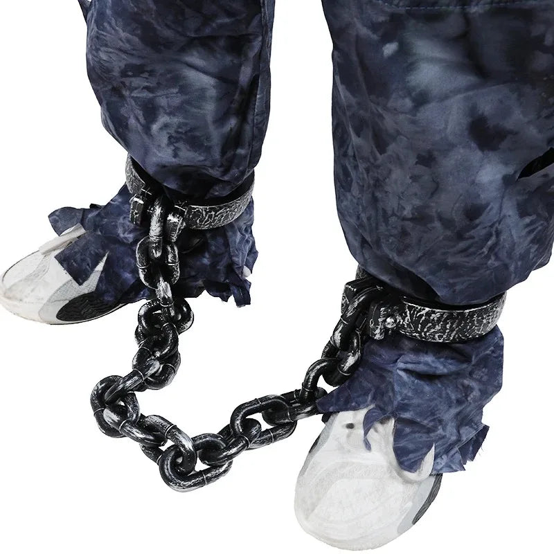 Halloween Prisoner Chains & Handcuffs – Jail Costume Cosplay Props